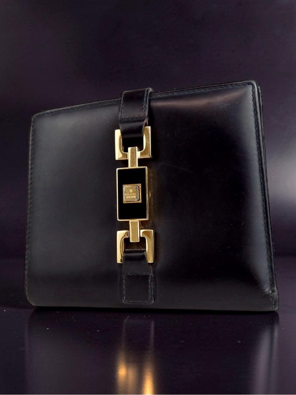 GUCCI Jackie Leather Bifold Wallet 😍🖤